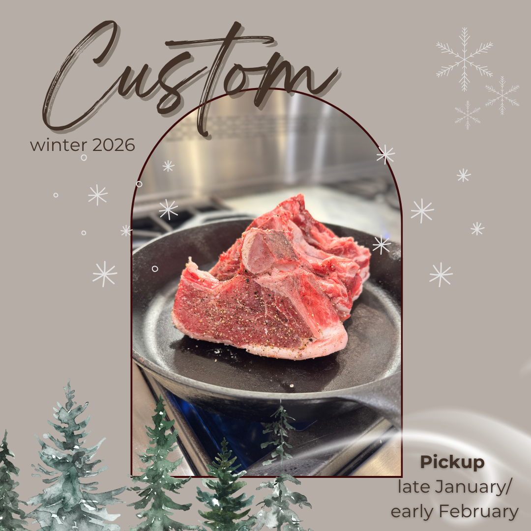 CUSTOM - Pasture and Forest Raised Pork Deposit - Winter 2026